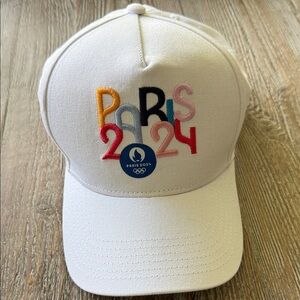 Paris Olympics official 2024 Multicolor Embroidered Cap